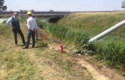 Fiumicino, kerosene nel canale Pantano