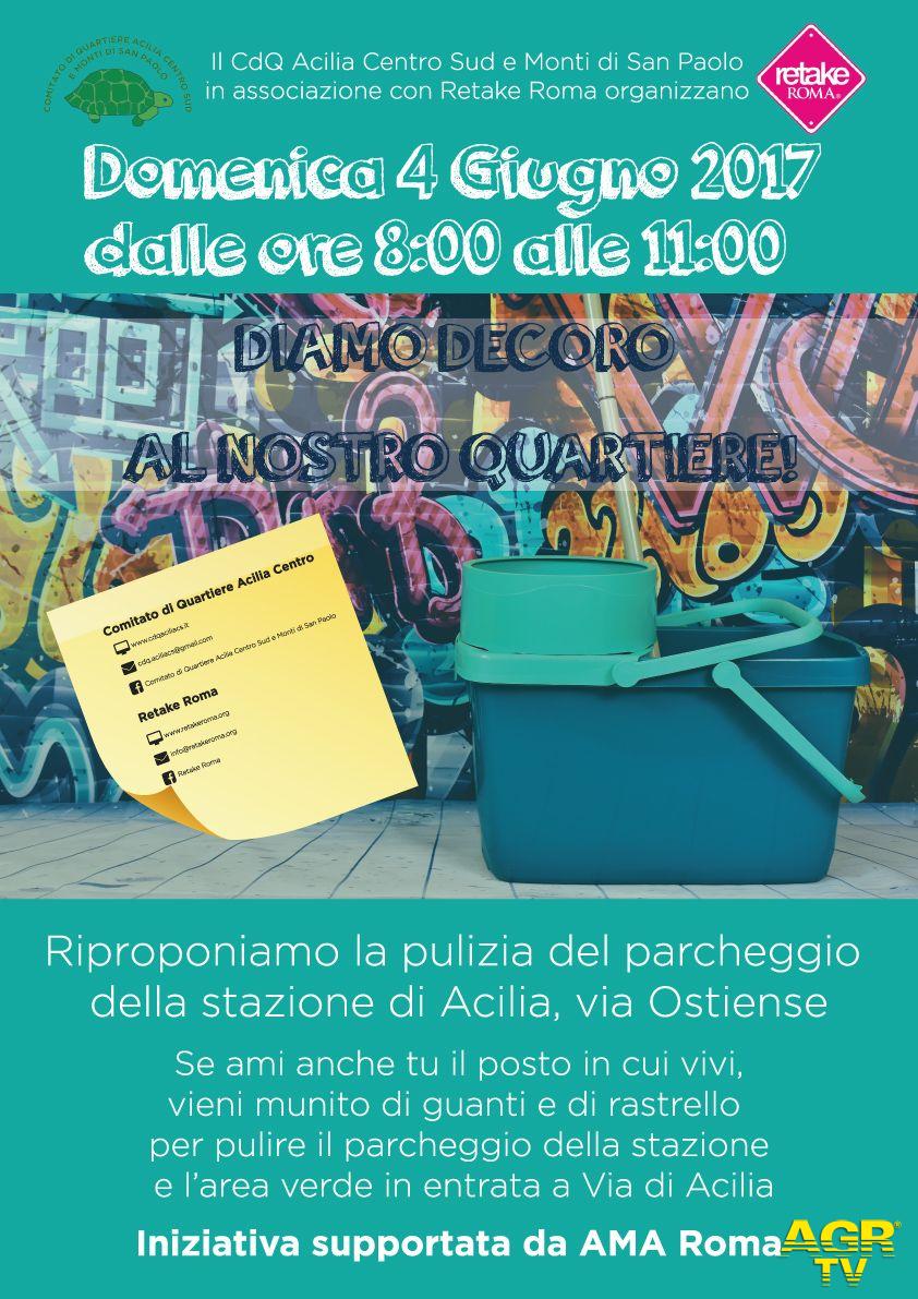 Acilia, nuovo step di pulizia del verde Acilia, nuovo step di pulizia del verde