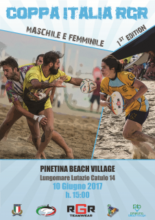 Ostia, Coppa Italia di beach rugby alla Pinetina Ostia, Coppa Italia di beach rugby alla Pinetina