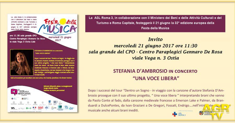Ostia, Stefania D'Ambrosio in concerto al CPO