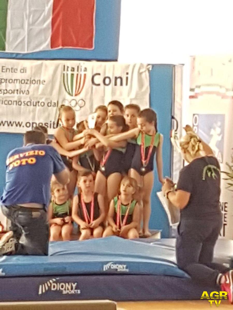 Fiumicino protagonista nella Ginnastica