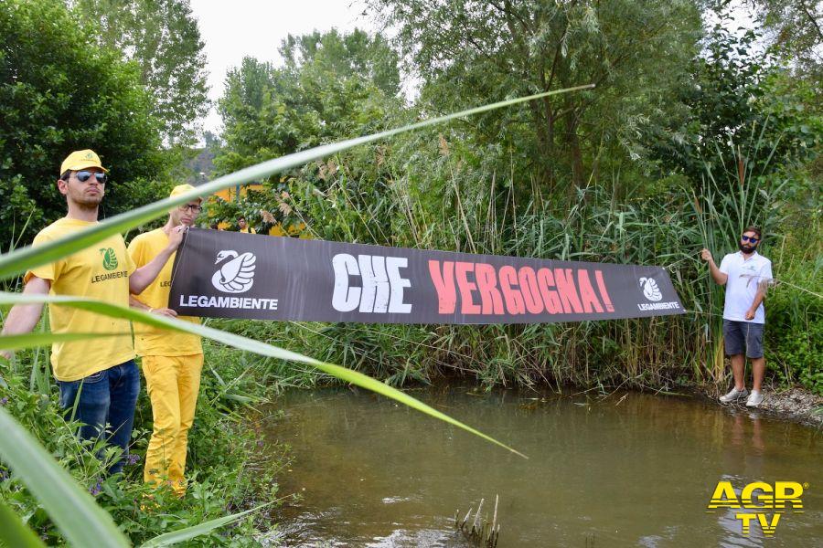 Blitz Lega Ambiente a Bolsena