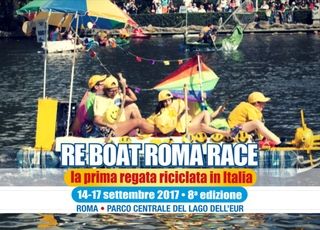 Re boat Roma race...la regata con materiali riciclati Re boat Roma race...la regata con materiali riciclati
