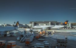 Fiumicino aeroporto, la protesta dei lavoratori dell'ex-SIMAC