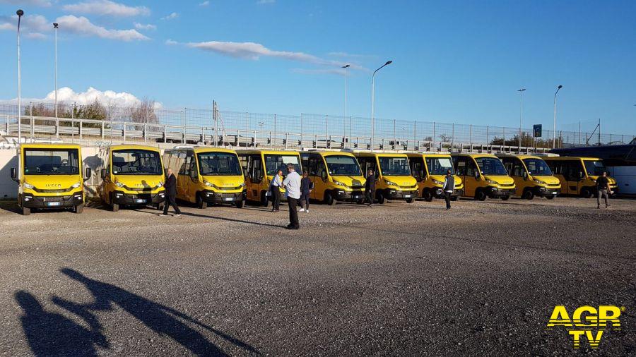 Fiumicino, scuola bus in rodaggio