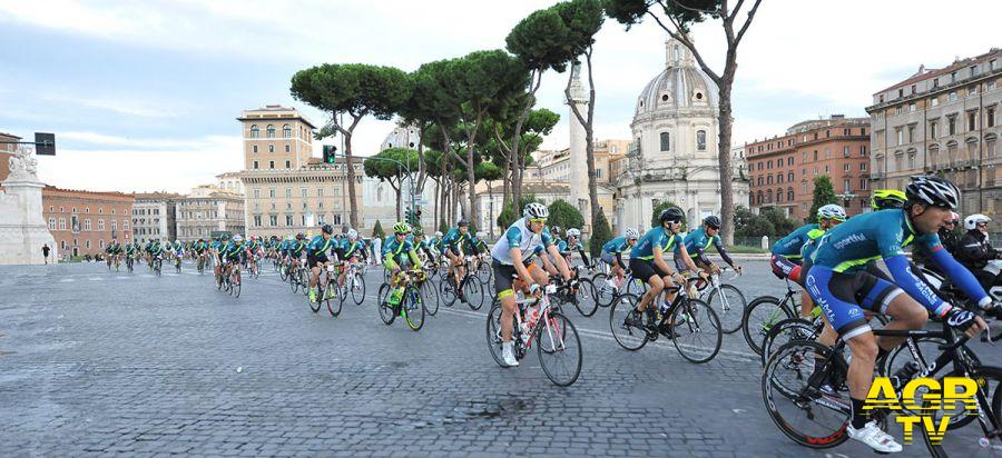 Roma, domenica la Gran Fondo in bici