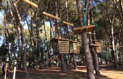 Fregene, inaugurato il parco avventura