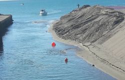 Ostia, canale dei pescatori nuovamente insabbiato