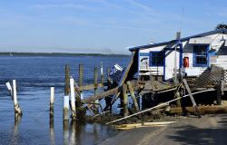 Ostia, l'erosione avanza