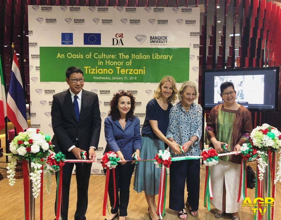 Bangkok, inaugurata la biblioteca italiana intitolata a Tiziano Terzani