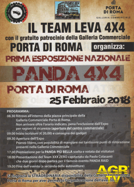 Panda Raid 4x4 - Team XXX Zero - alla guida Paolo Colasanti e come navigatore Enrico Marasca