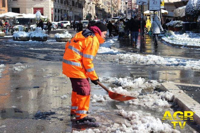 Ancora neve a Roma? forse giovedì Ancora neve a Roma? forse giovedì