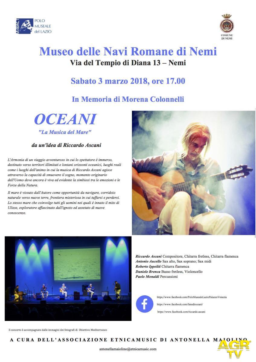 Nemi, Oceani al museo delle navi, tra flamenco e jazz