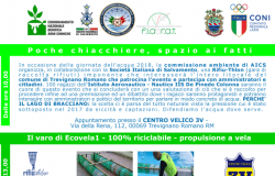 Giornata mondiale dell'acqua, appuntamento a Bracciano con l'Aics