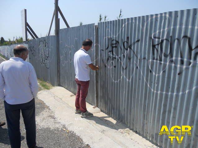 Aranova, iniziati i lavori per i nuovi marciapiedi