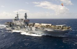 Civitavecchia in festa, la portaerei Cavour visitabile nel week end