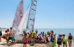 Ostia, apre la scuola di mare