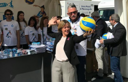 Il mondiale di volley alla Race for the cure