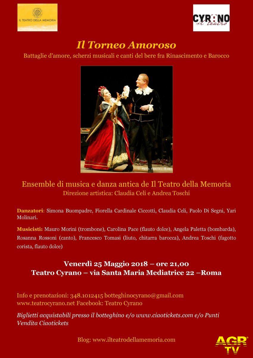 Il torneo amoroso al teato Cyrano Il torneo amoroso al teato Cyrano