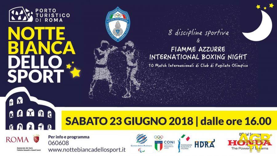 Ostia, i campioni dello sport per una notte al porto turistico