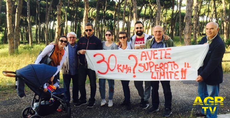 Colombo, ripristinare il manto stradale, no al taglio dei pini Colombo, ripristinare il manto stradale, no al taglio dei pini