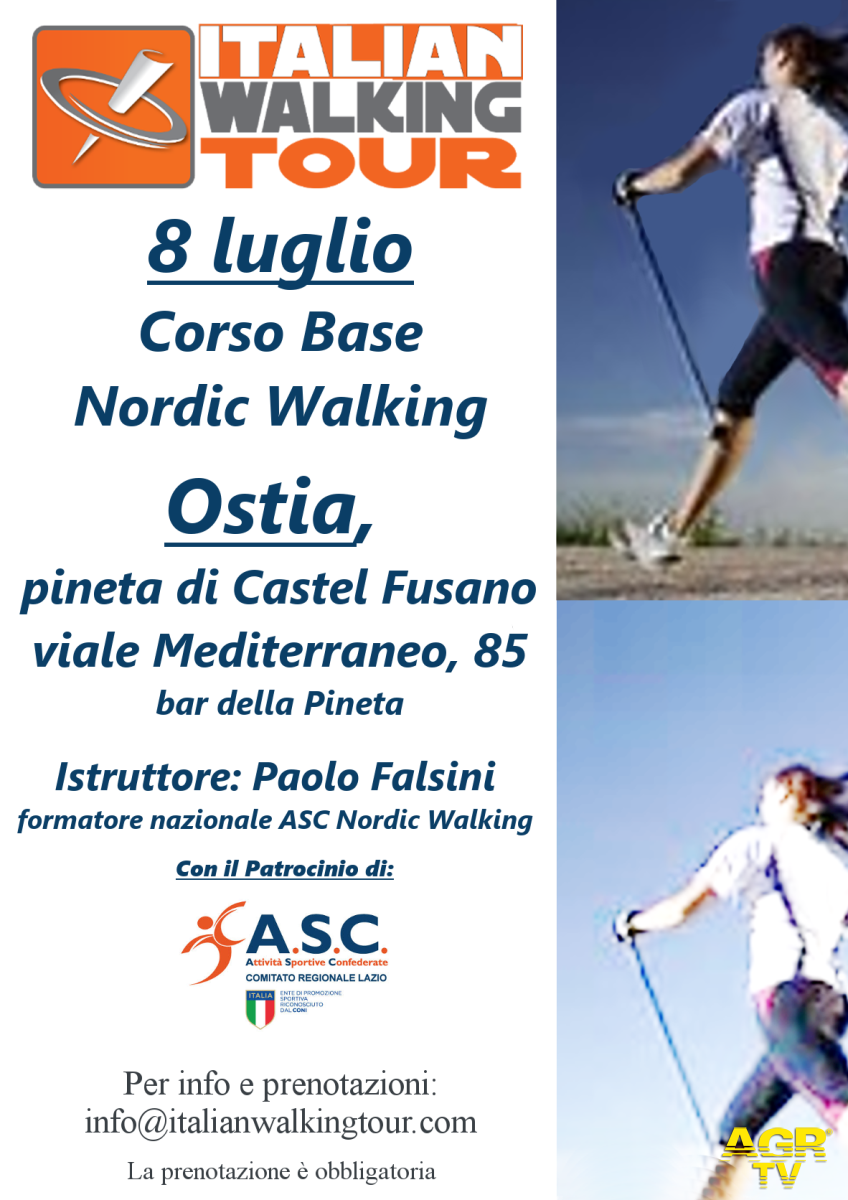 Castelfusano, alla scoperta del Nordic Walking nel parco Castelfusano, alla scoperta del Nordic Walking nel parco