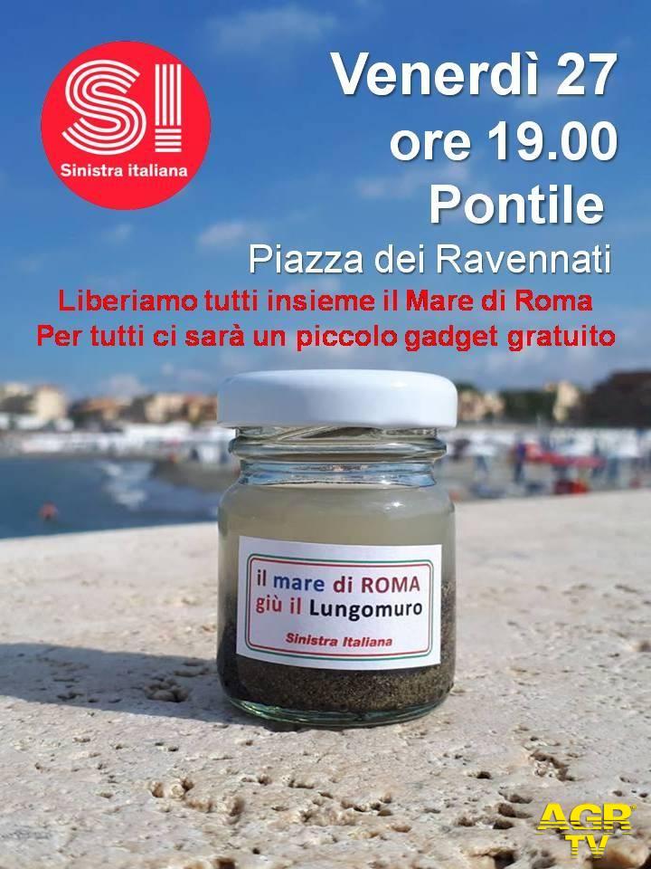 Ostia, domani protesta al pontile contro il lungomuro