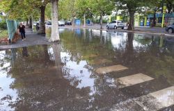 Roma, pioggia e vento forte, una bomba d'acqua ha colpito il centro storico