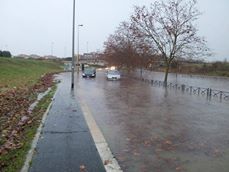 Ostia, scatta l'allarme maltempo Ostia, scatta l'allarme maltempo