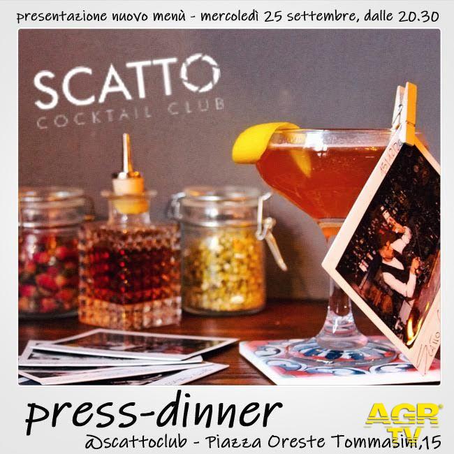 Scatto cocktail club, nuovo menù