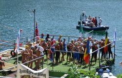 A Nemi il campionato italiano di nuoto di mezzofondo