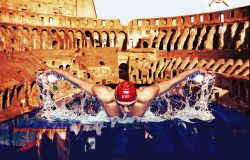 Ostia, al polo natatorio i tricolori VVF del salvamento