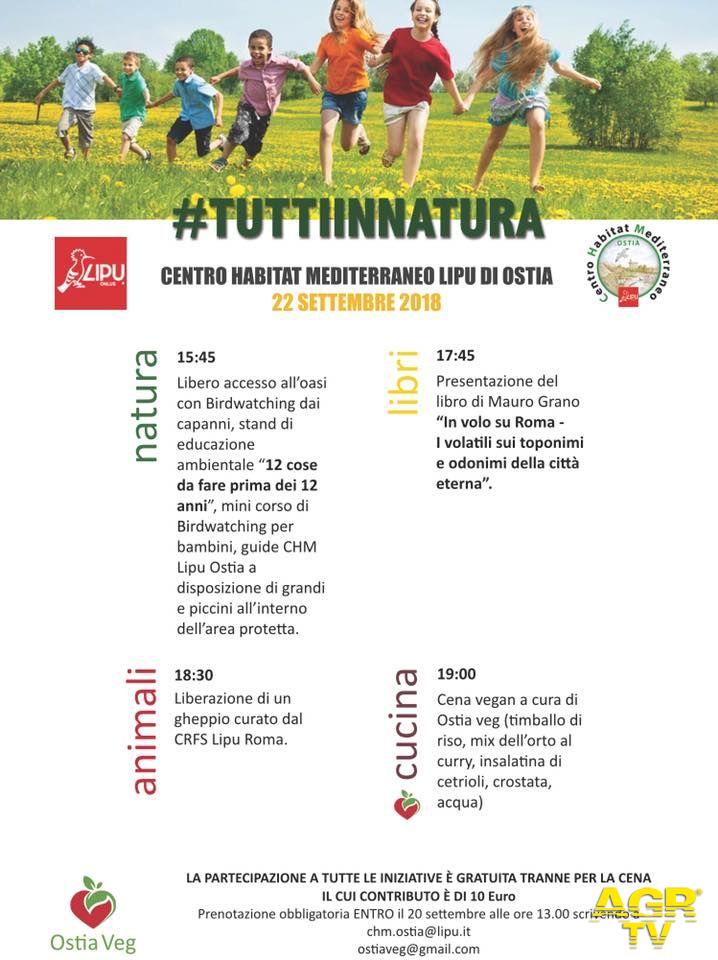 Tutti...in natura al CHM Lipu di Ostia Tutti...in natura al CHM Lipu di Ostia