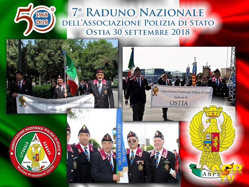 Ostia, 50° anniversario dell'Associazione Nazionale Polizia di Stato