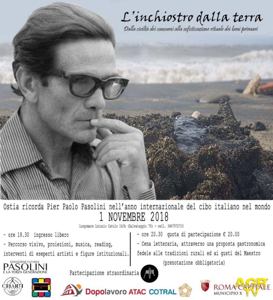 Ostia ricorda Pier Paolo Pasolini Ostia ricorda Pier Paolo Pasolini