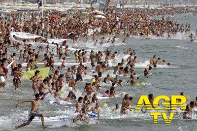 Ostia, primo tuffo... di Capodanno